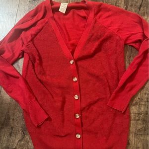 Red Cardigan